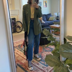Talbot’s oversized green blazer, size 12